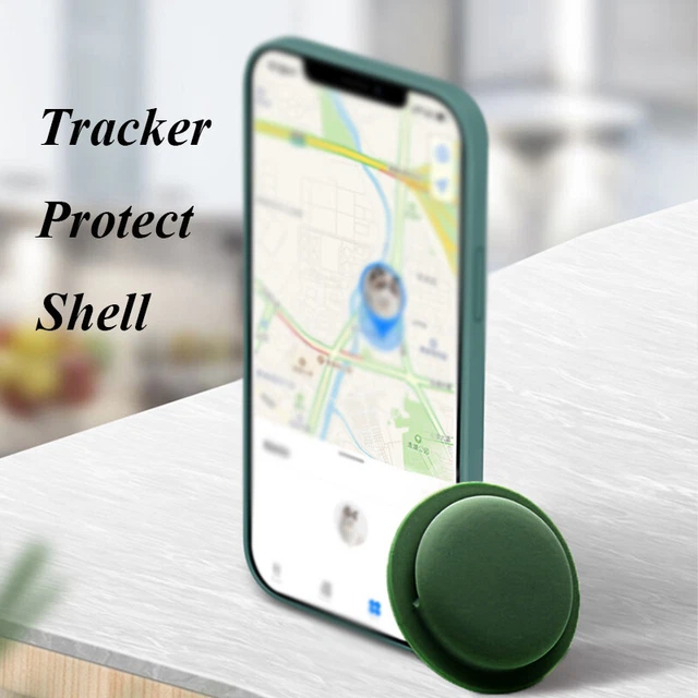 Paste Protective Case for Airtags Tracker Silicone Protector Shell Bumper