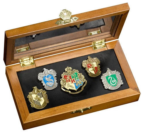 Harry Potter Poudlard Crests Pins Collection - Collection Broches Armoiries