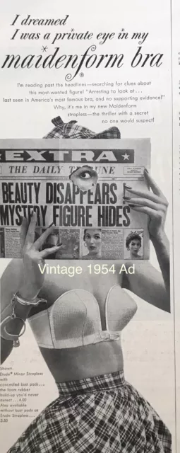 1951 women's Maidenform bra I dreamed I was a toreador vintage