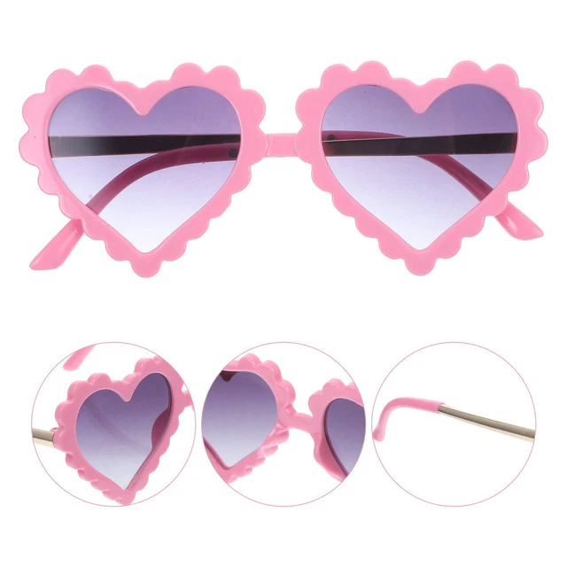 Occhiali da sole pazzi con cornice tinta occhiali vintage alla moda bambina bambina bambina
