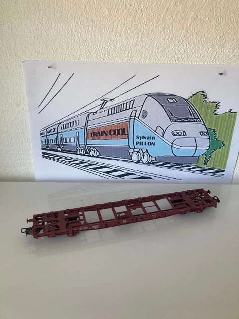 Caisse Mobile / Conteneur Norbert Dentressangle - Jouef HO 1/87 - Pré-assemblé - Occasion
