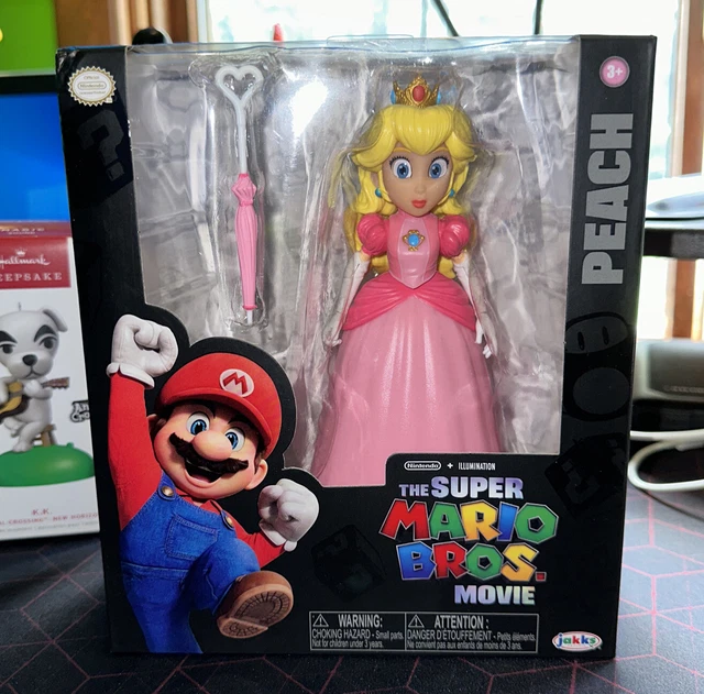 SUPER MARIO BROS. BROTHERS MOVIE 2023 PRINCESS PEACH FIGURE SEALED NEW