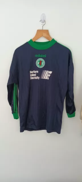 Maglietta Football Away Boy Irlanda del Nord - Vintage *Rara NO. 4