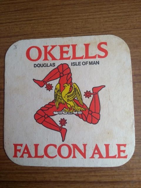 Eine Okells Brauerei, Isle of Man, Biermatte