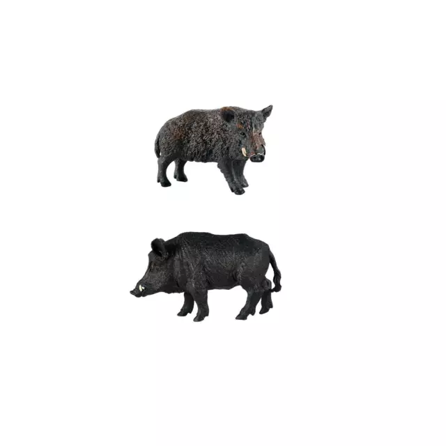 Wildschwein-Modell, stilvolle Mikrolandschaft für die Dekoration des
