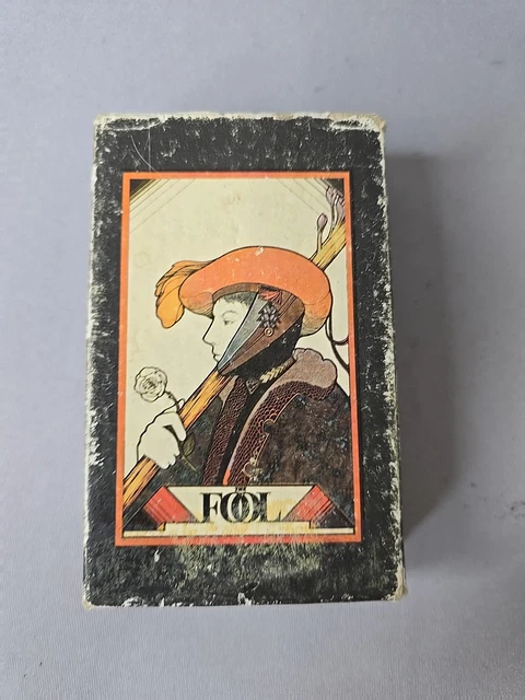 VINTAGE AQUARIAN TAROT Card Deck Entitled The Fool 1970 Complete