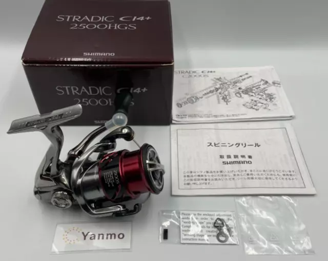 Mulinello da spinning Shimano 16 Stradic CI4+ C2500HGS 6.0:1 con scatola...