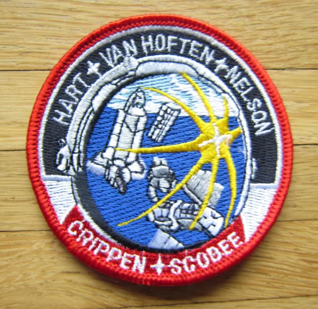 Aufnäher /  Patch: NASA / Raumfahrt: CHALLENGER Mission STS-41-C -  Crippen - ..