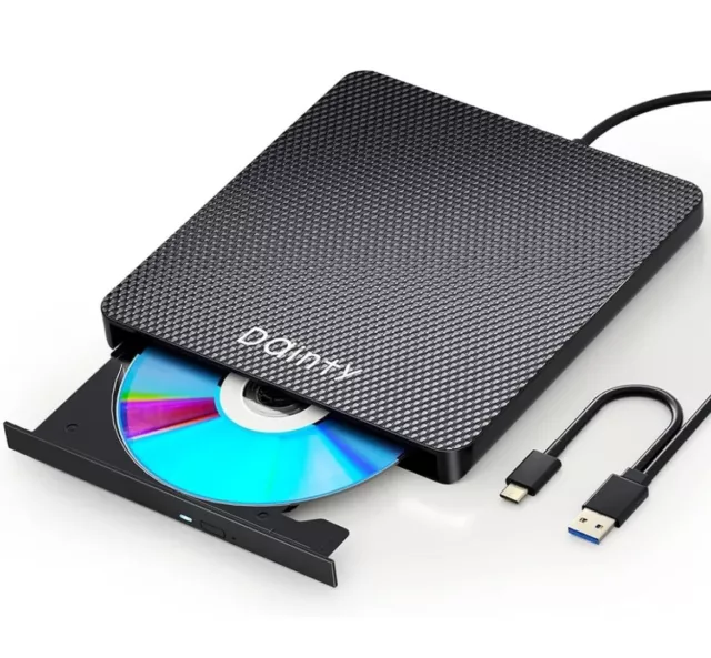 External Blu-ray Drive BD Player Read/Write Portable Blu-ray Drive Burner USB3.0