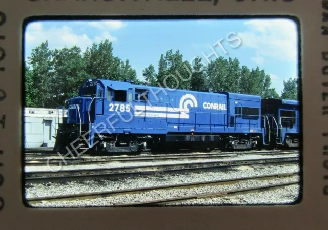 Original '78 Kodachrome Slide CR Conrail 2785 U23B Sharonville, OH     32Y45