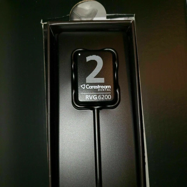 Carestream Kodak RVG CS6200 Digital X Ray Sensor for dental Size 1 and 2 both
