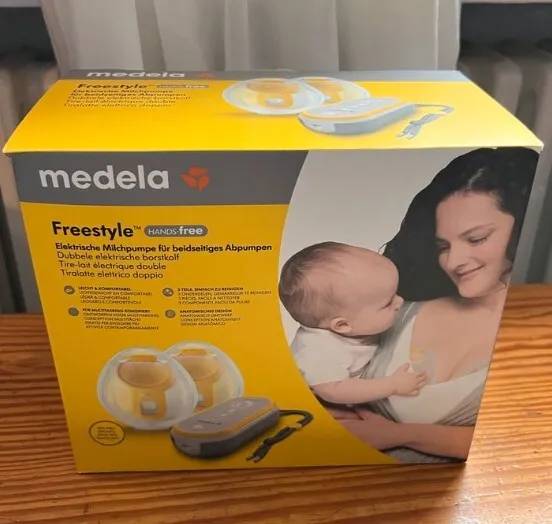 NEU & OVP Medela Freestyle Hands-Free Milchpumpe, tragbar mit App-Konnektivität