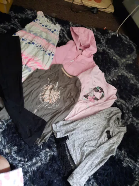 Girls Age 6-7 Yrs Clothes Bundle Joblot X6 Items