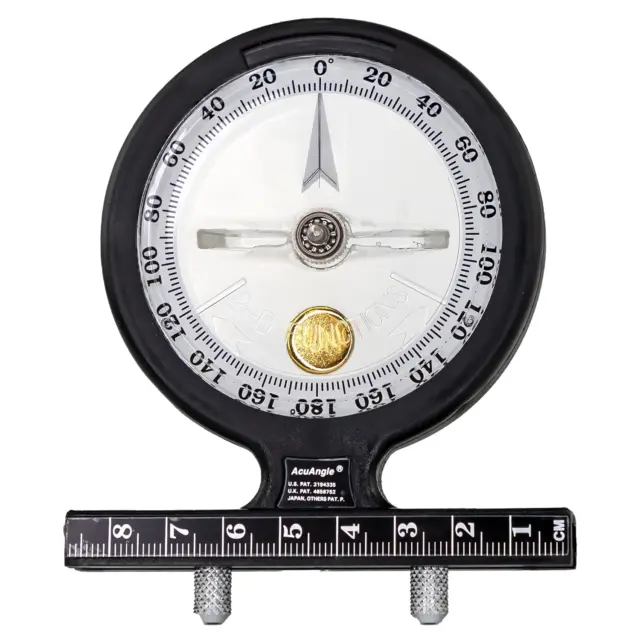 - W54668 Acuangle Inclinometer with Adjustable-Feet for Precision Measurement, T