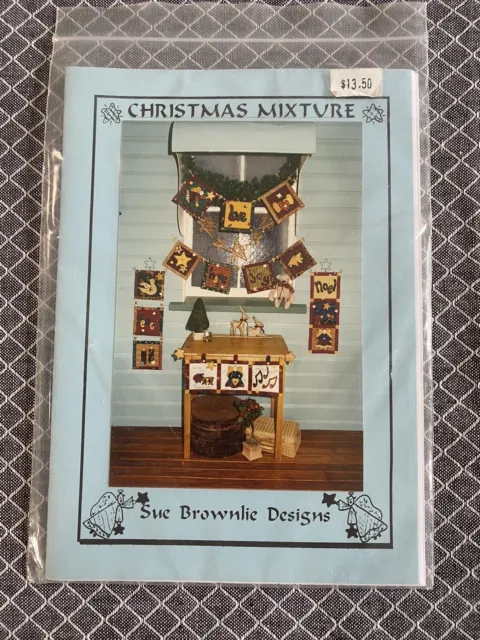 Christmas Mixture By Sue Brownlie Designs. 16 Designs New