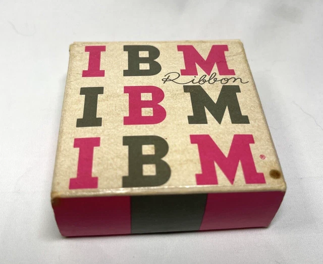 IBM Vintage Metal Reel No. 101065 Inking 40 Color Black Record