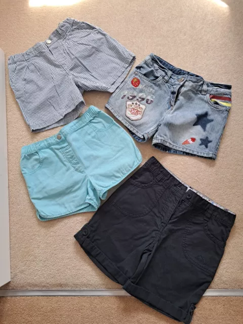 Girls Cotton Shorts Bundle Age 8-9 Mixed