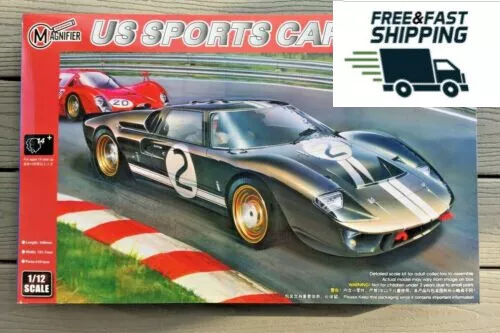 Trumpeter / Magnifier 00019 1/12 Gt 40 Mk.ii Racing Car 24 Hour Le-Mans