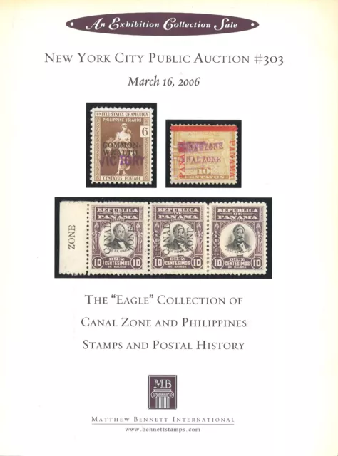Asta Matthew Bennett 2006: collezione ""Aquila"" di Canal Zone e Filippine