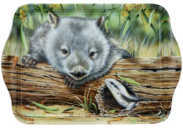 Fauna of Australia - Wombat and Lizard Scatter Tray