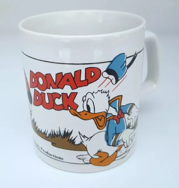 Very Old Coffee Mug donald Duck, Disney, Original 70s Mug, Cup, Drinking Mug,  Vintage England, Kilncraft 