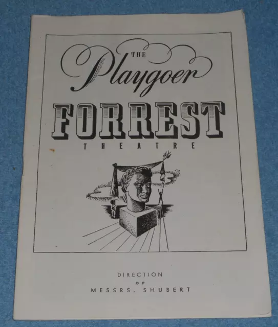 June 18 1945 The Playgoer Forrest Theatre Playbill Oklahoma! Shubert