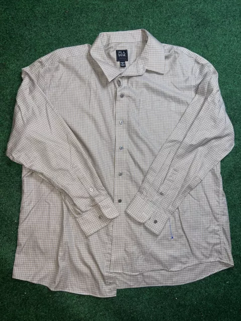 JOS. A. BANK TRAVELER Tailored Fit Button up long sleeve shirt XXL