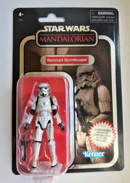 Star Wars Vintage Collection Mandalorian Remnant Stormtrooper (Carbonized)  NEW