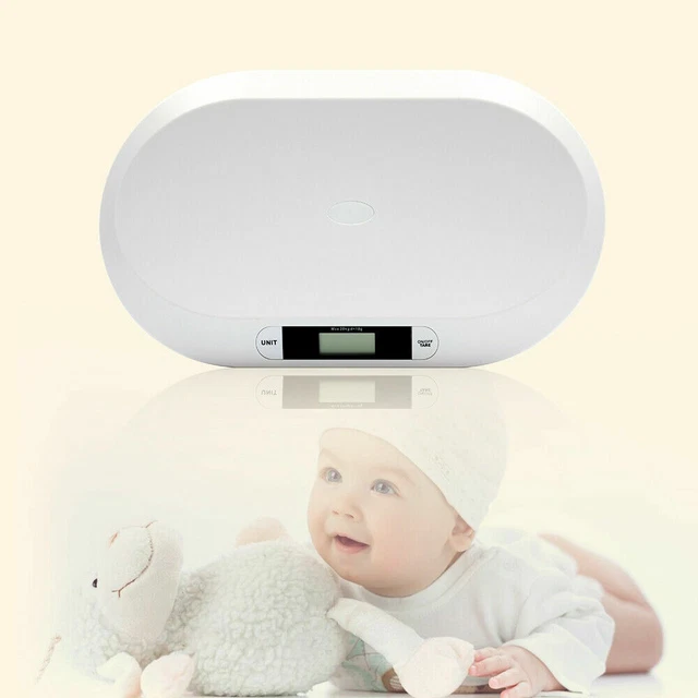 20kg Babywaage Kinderwaage Waage Weighing Scale Säuglingswaage Weiß