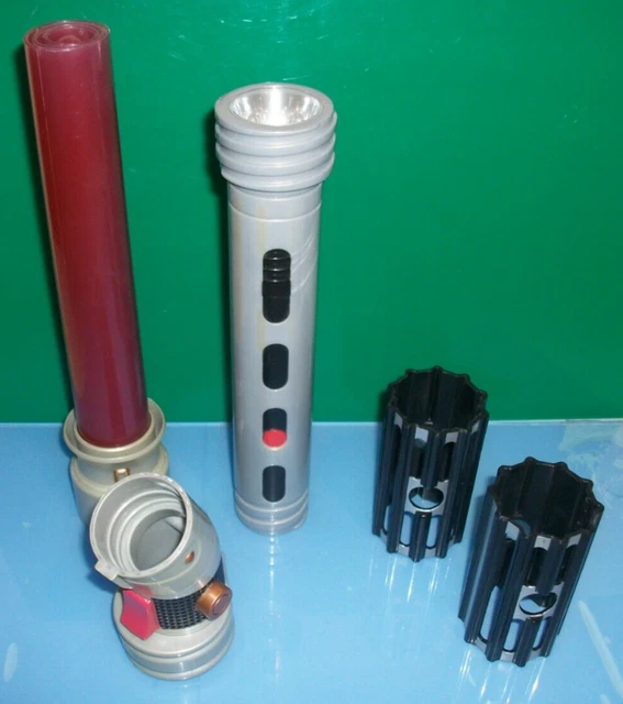 Disney Parks Star Wars Custom Build Your Own Lightsaber Red Light Sound Working