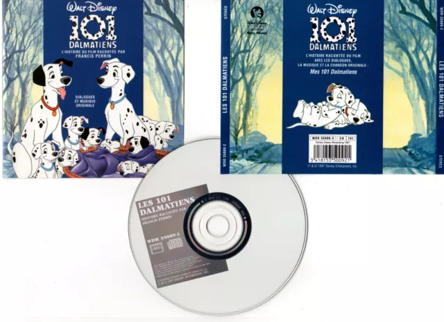 101 DALMATIENS raconté par Francis Perrin (CD BOF/OST) Disney - 1997