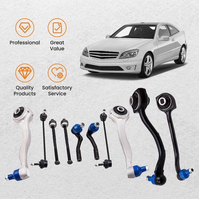 FRONT SUSPENSION CONTROL Arm Wishbone Kit For MercedesBenz W203 Cl203