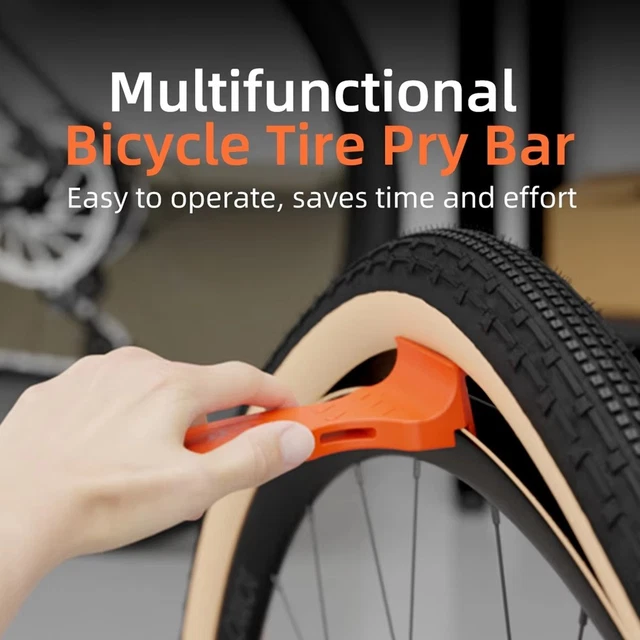 Levier De Pneu Vélo - Lot De 3 En Acier Inoxydable - 12 Cm - Outil De Démontage De Pneu - 10