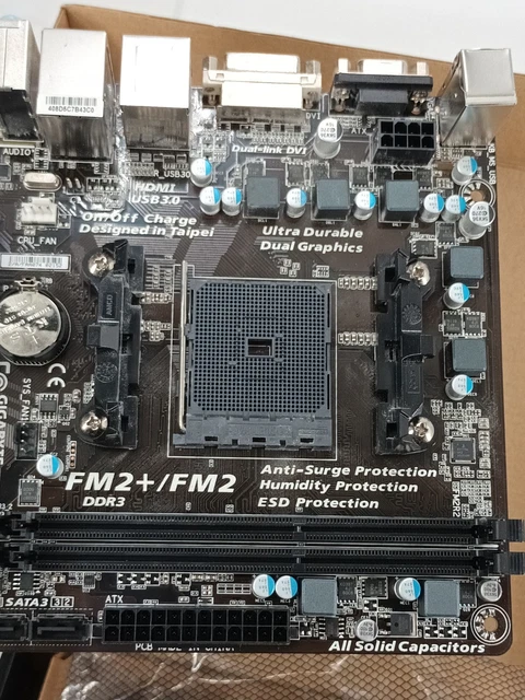 GIGABYTE F2A68HM-HD2 ATX PCI Express 3.0 Motherboard FM2+ AMD with Box ...