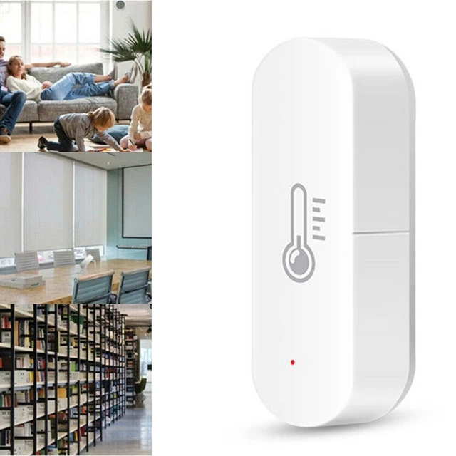 Capteur d'inondation Tuya Smart WiFi Compatible avec Alexa et Google
