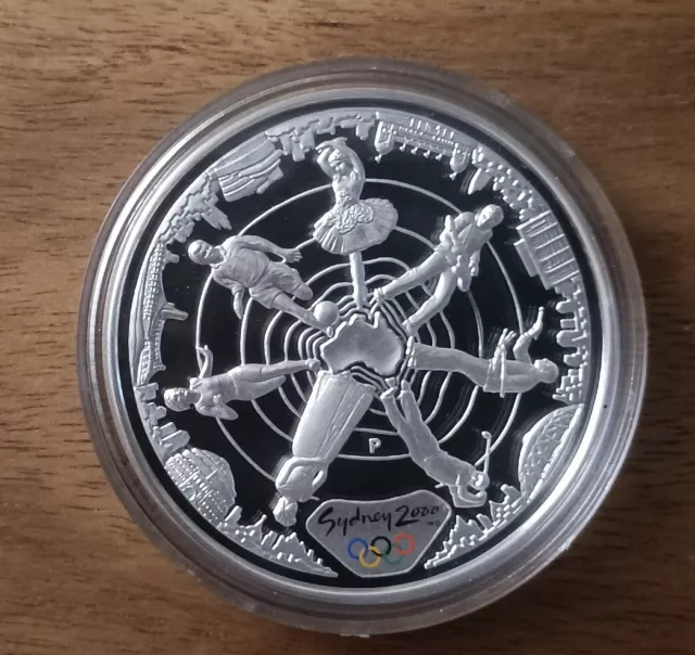 2000 Sydney Olympic Games $5 0.999 Silver Proof Coin Sports Of The Olympic Games 2000 Sydney Olympic Games $5 0.999 Silver Proof Coin Sports Of The Olympic Games