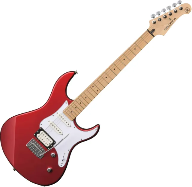 Yamaha Pacifica 112VM RL RM E-Gitarre Red Metallic HSS Erle Ahorn Tremolo