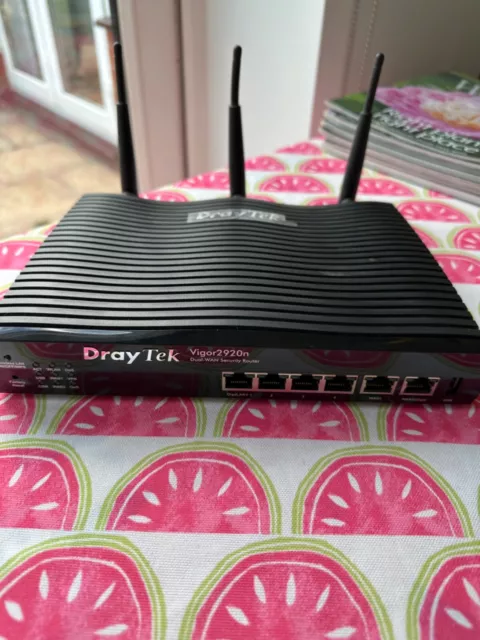 DrayTek Vigor2920n Dual WAN Wireless Security Router with No PSU (Inc VAT)