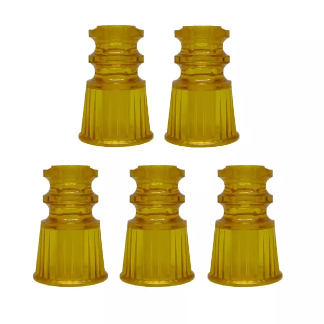 5x STAR POST DOUBLE 03-8247 YELLOW PINBALL FLIPPER FOR WILLIAMS BALLY
