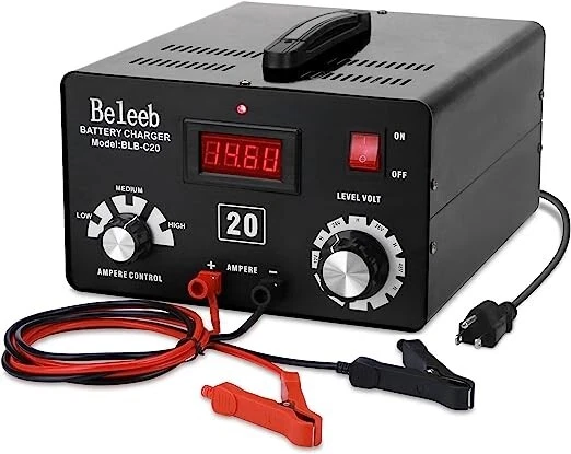 Multi Voltage Battery Charger 12V 24V 36V 48V Golf Cart,ATV,Truck,AGM LiFePO4