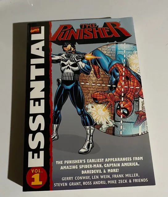 MARVEL ESSENTIAL THE PUNISHER Volume 1 Collected TPB Spider-Man Daredevil