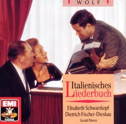 Dietrich Fischer-Dieskau : Wolf: Italienisches Liederbuch (Italian CD