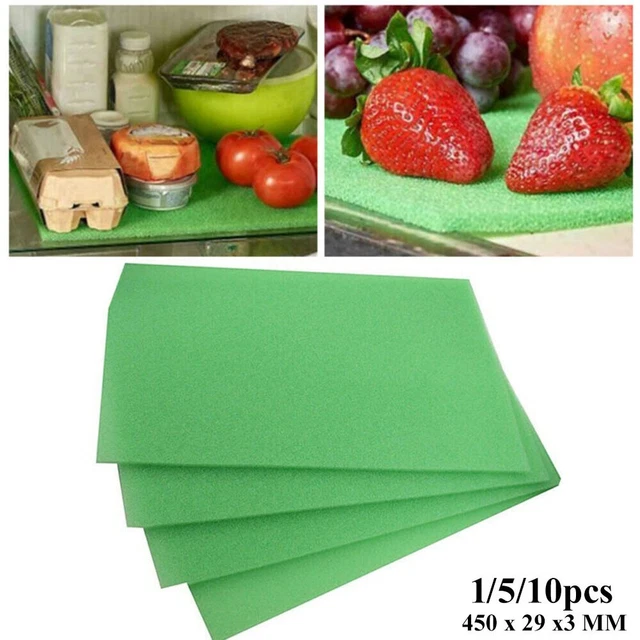 Tapis Anti-moisissure Pour Réfrigérateur - Filtre éponge Absorbant, Pour Fruits Et Légumes