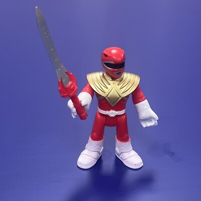 power rangers red and gold