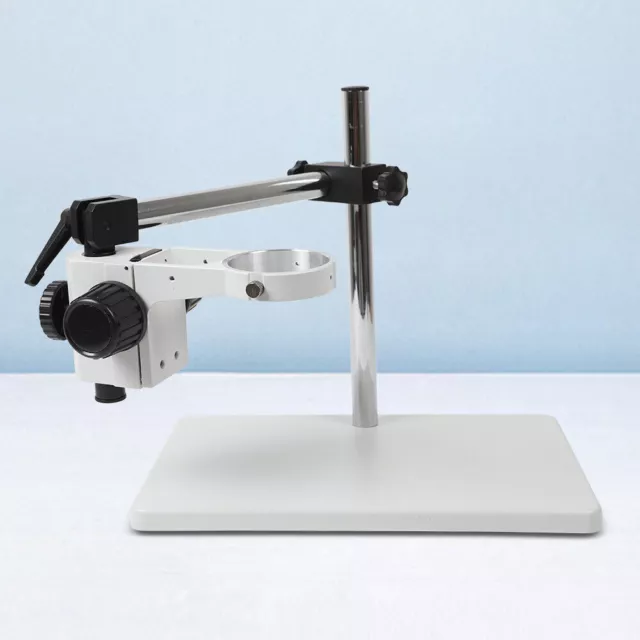 360º Heavy Duty Boom Large Stereo Table Stand Microscope Table Stand 76mm US