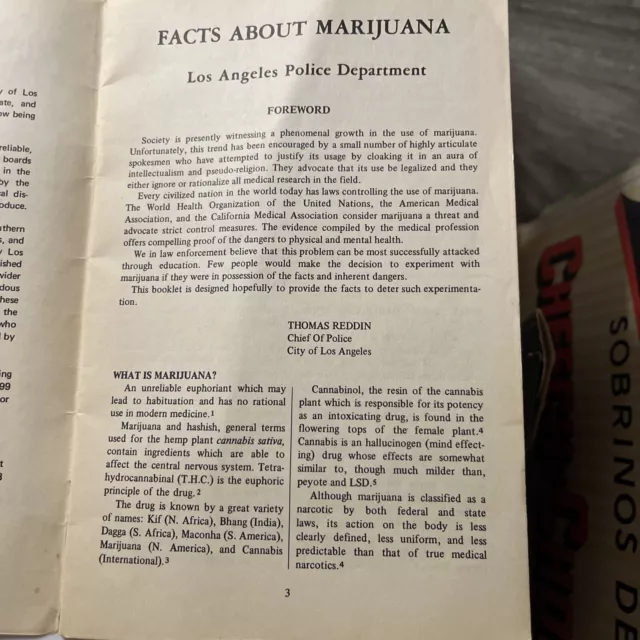 FACTS ABOUT MARIJUANA AND LSD QUESTIONS AND ANSWERS Los Angeles Police Dept 1969 3