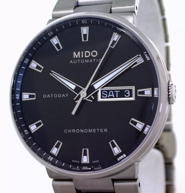 MIDO Commander II DatoDay Automatik COSC Chronometer Herren M014.431.11.051.00