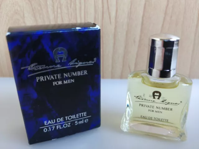 Miniature de Parfum - Etienne Aigner : Private Number - Eau de toilette de 5 ml