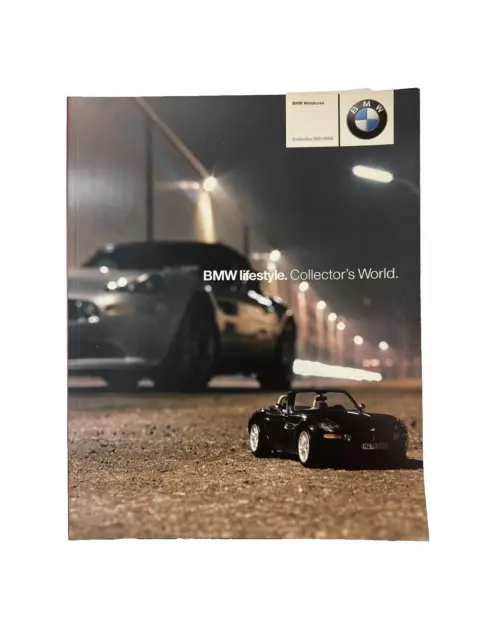 BMW Lifestyle Minatures Collection 2001/02 Scale Car Motorcycle Brochure Catalog