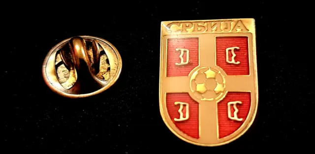 Enamel Pin Badge / Football Federation Serbia
